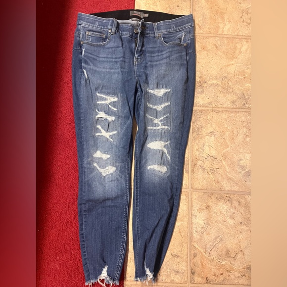 torrid Denim - Torrid Distressed Blue Women's Jeans